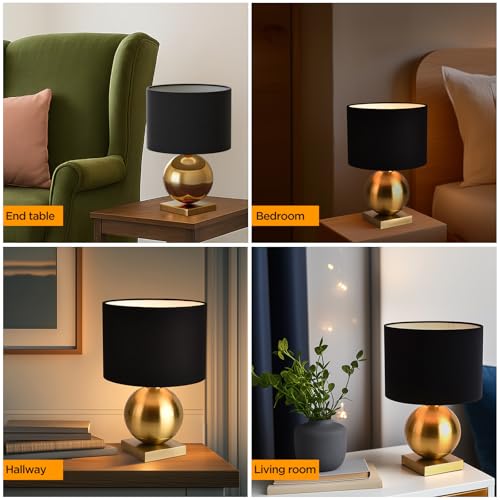 Gold Ball Modern Table Lamp