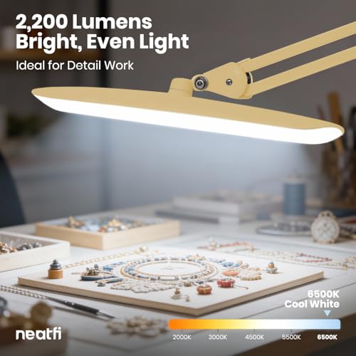 XL 2200 Lumens 24W LED Desk Lamp