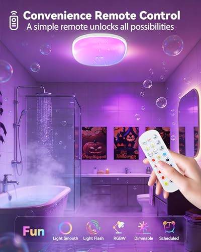 IP65 Waterproof Rechargeable Shower Light