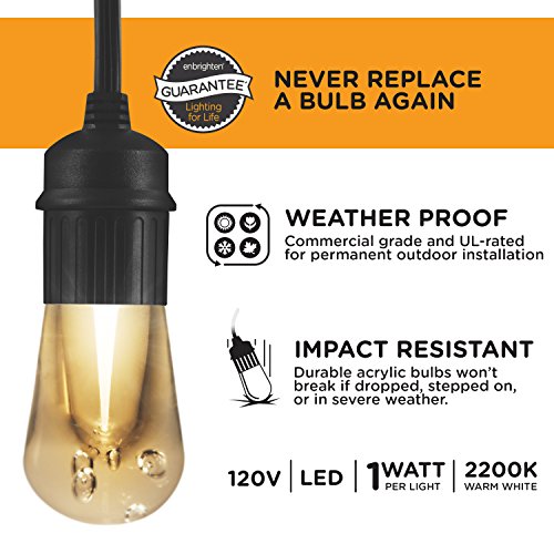 Vintage Outdoor String Lights (24 Foot)
