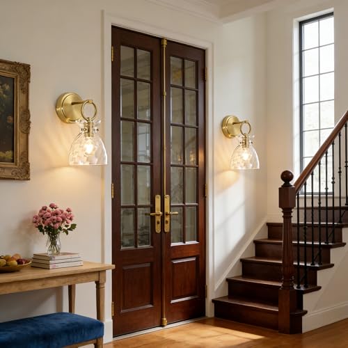 Gold Wall Sconce 1