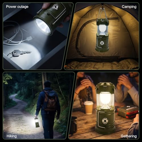 2 Pack Solar Camping Lantern (2 Count)