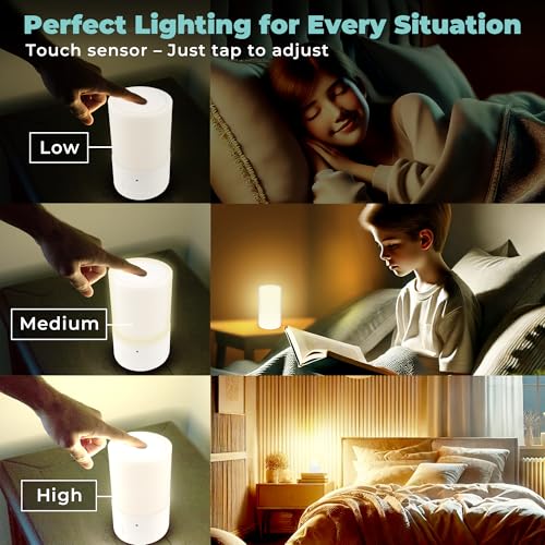 LFI Lights Emergency Table Lamp for Power Outages