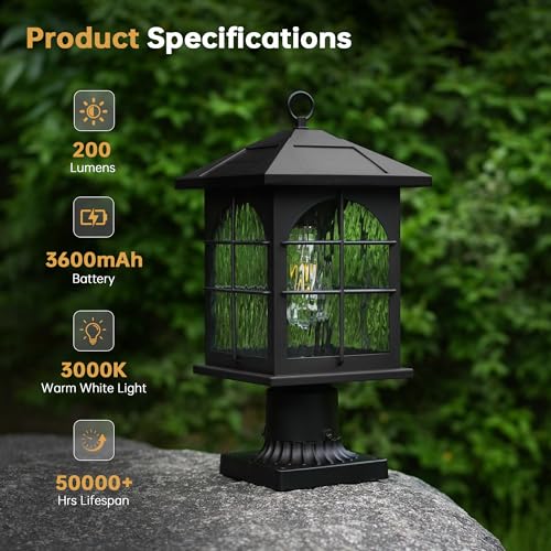 Solar Post Light Outdoor