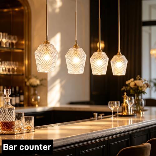 2Pcs Small Glass Lamp Shades (2 Count)
