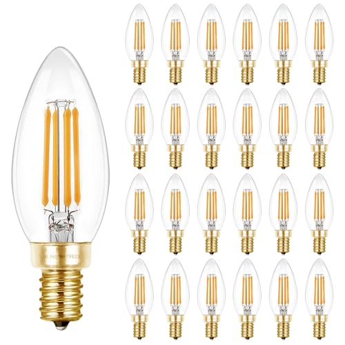 Candelabra Light Bulbs 40W Eq (24 Count)