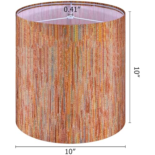 Small Multi Stripe Lamp Shades for Table Lamps Set of 2 (2 Count)
