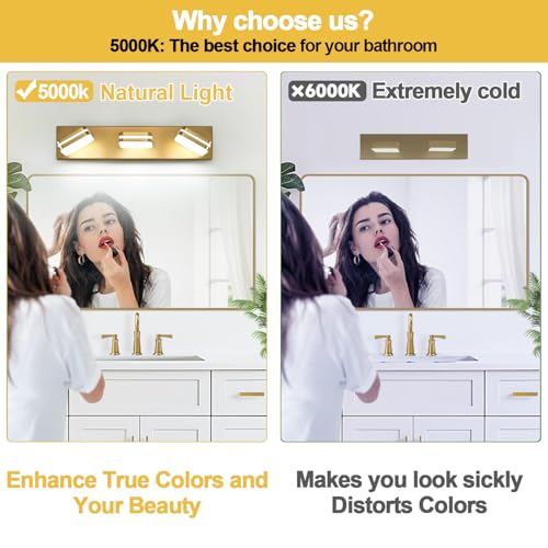 360° Rotate LED Bathroom Vanity Light Fixtures