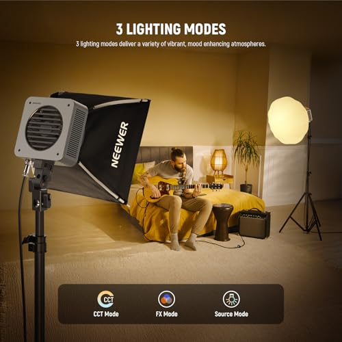 HS200B Portable LED Video Light APP