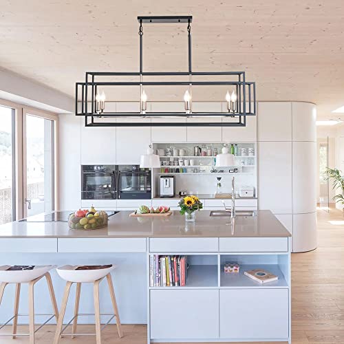 8 Light Kitchen Island Lighting