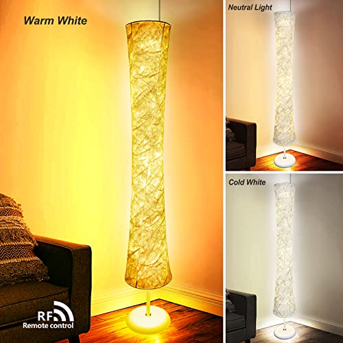 Floor Lamp 61'' Smart RGB LED Corner Lamp with Music Sync and 16 Million DIY Colors