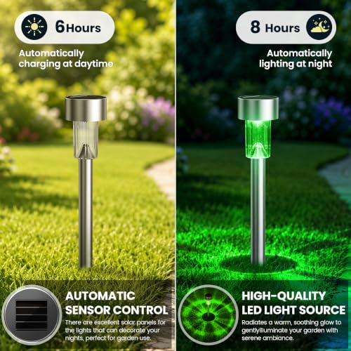 Green Solar Pathway Lights (20 Count)