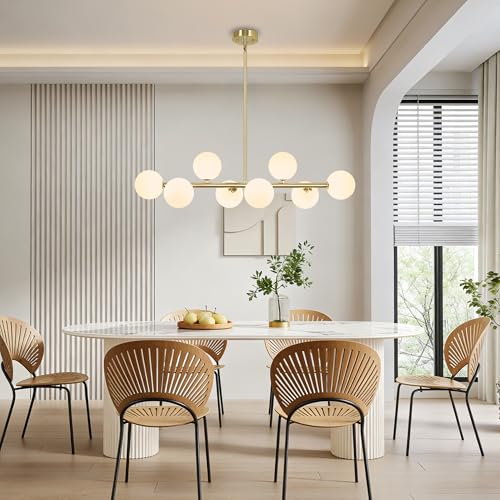 Linear Globe Chandelier