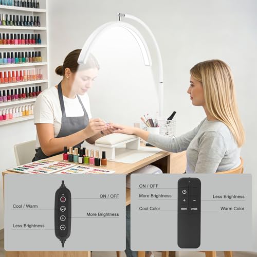 Half Moon LED Floor Light