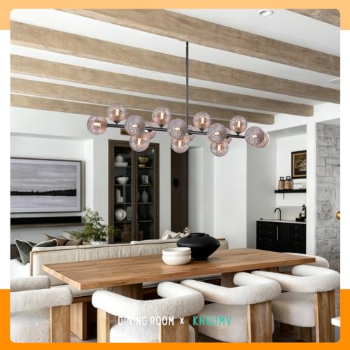 Sputnik Chandelier Globe Long Island Chandeliers Over Table 16
