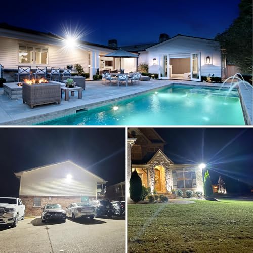 300W LED Stadium Lights 42000LM Outdoor Flood Lighting 6500K