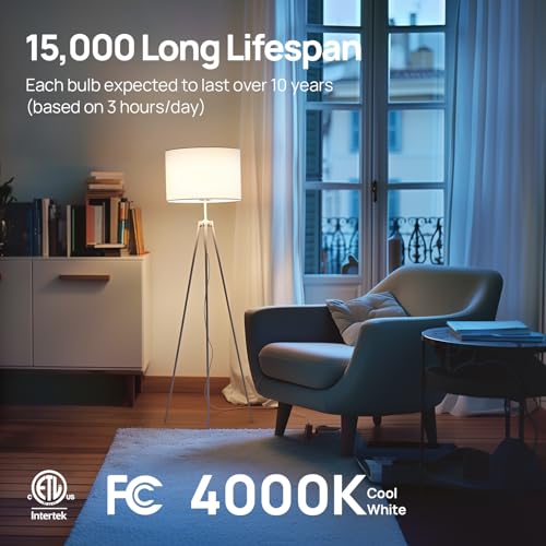 A19 LED Light Bulbs (6 Count)