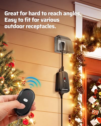 Outdoor Wireless Remote Control Outlet