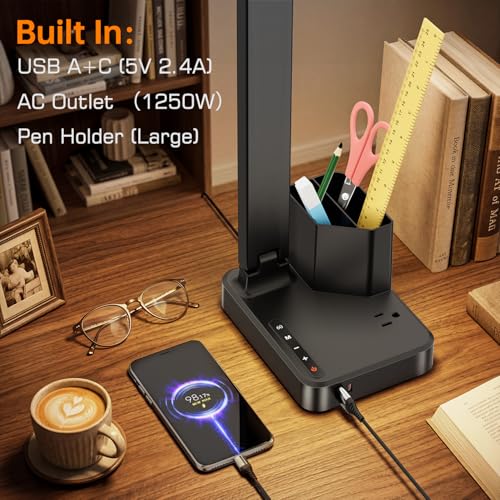 LED Desk Lamp USB A