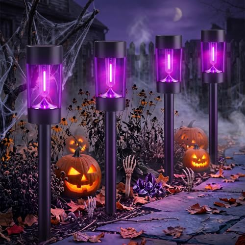 Halloween Solar Pathway Lights Outdoor Waterproof (12 Count)