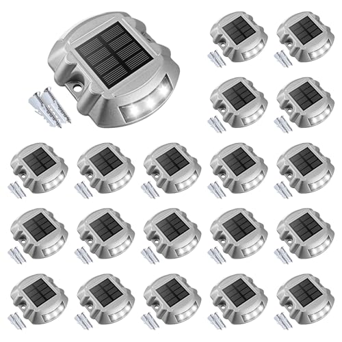 Solar Deck Driveway Dock Lights (20 Count)