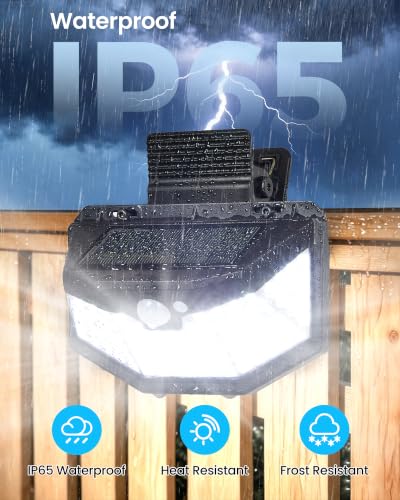 800LM Clip On Solar Lights Outdoor