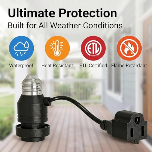 Light Socket Outlet Adapter