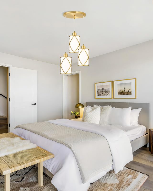 Brushed Gold Pendant Light Fixtures