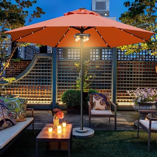 Battery Operated Patio LED Umbrella Light with G40 Bulbs