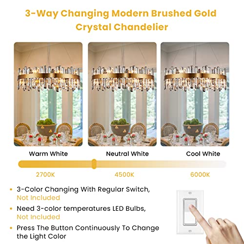 Modern Crystal Chandelier