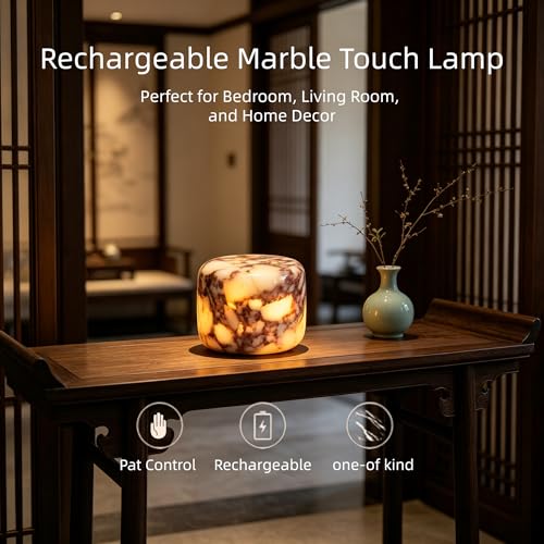 Marble Lamp Luxury Stone Table Lamp Type