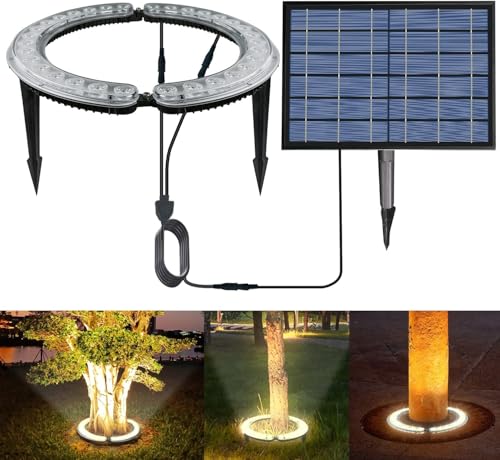 Solar Palm Tree Lights Outdoor