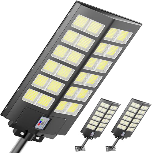 Solar Parking Lot Lights (3 Count)