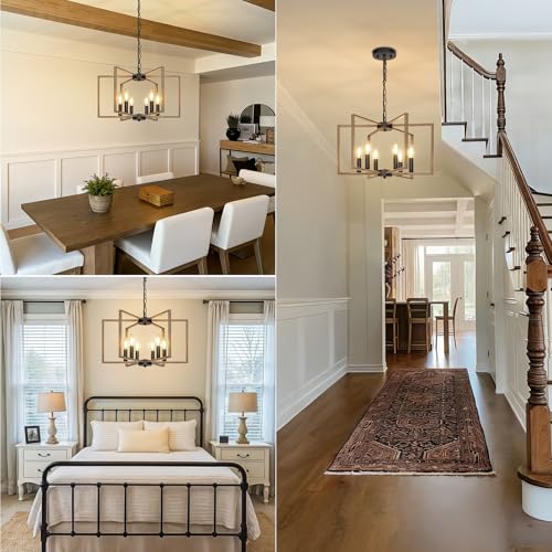 6 Light Farmhouse Chandelier