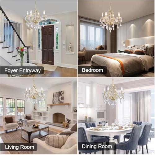 Mini Crystal Chandelier