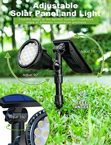 Solar Lights Outdoor (2 Count)