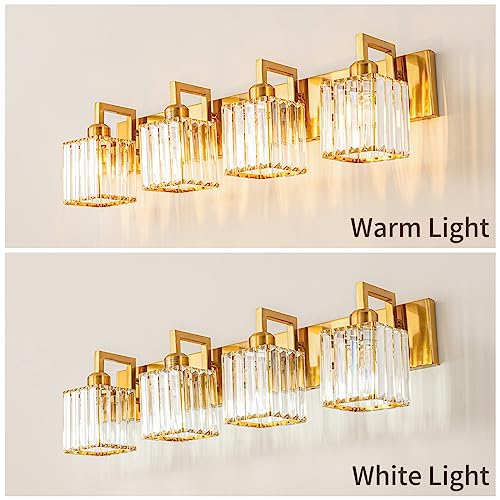 Modern Crystal Bathroom Vanity Light 4