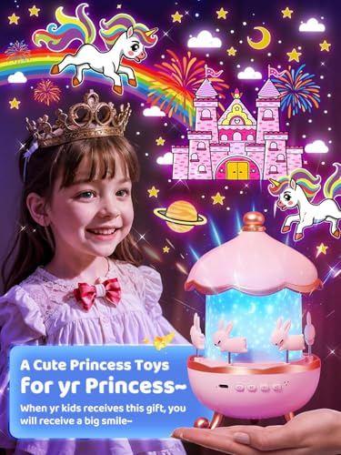 Carousel Night Light for Kids