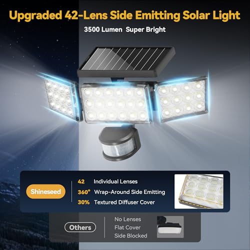 Solar Lights Outdoor (6 Count)