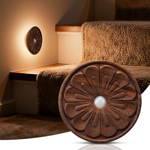 Wood Flower Night Light