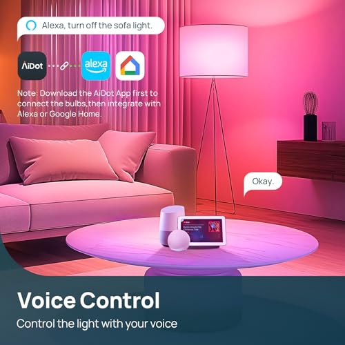 A21 Smart Light Bulbs (2 Count)