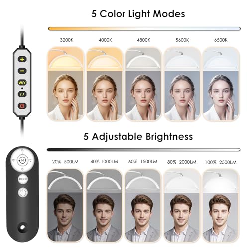 Half Moon Light for Lash Tech