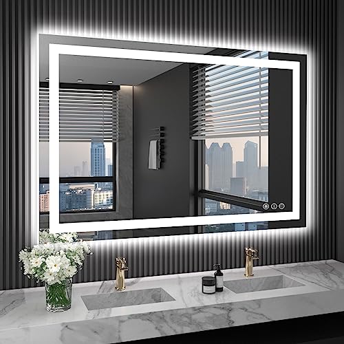 48X36 LED Bathroom Mirror with Lights