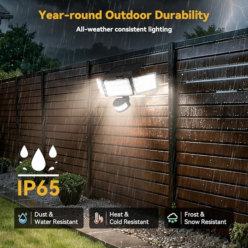 Solar Lights Outdoor (4 Count)