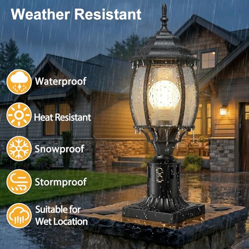 Motion Sensor Outdoor Post Lights
