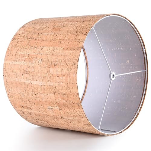 Medium Drum Lamp Shade Brown 1 Pc