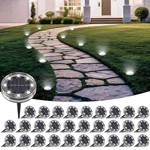 30 Pack Solar Ground Lights (30 Count)