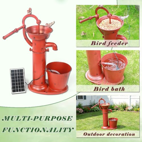 Multifunctional Solar Water Fountain