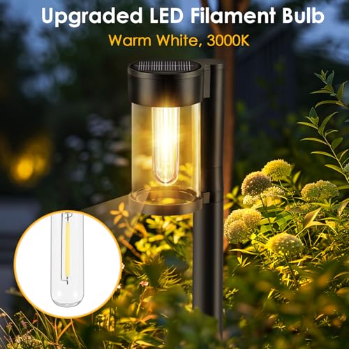 Solar Pathway Lights Outdoor (10 Count)