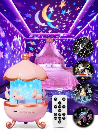 Carousel Night Light for Kids